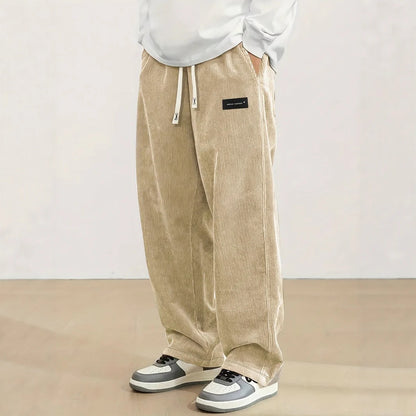 ✨🔥Men's Loose-Fit Drawstring Pants with Pockets